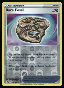 Rare Fossil 167/189 Uncommon Darkness Ablaze Pokemon Reverse Holo Near Mint - Image 1