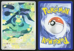 BUDEW 221/217 ILLUSTRATION RARE ASCENDED HEROES POKEMON HOLO NM - Image 3