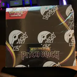 Pokemon: Mega Evolutions: Pitch Black Booster Box Display - Sealed - Image 1