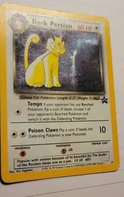 Dark Persian Holo Black Star Promo #17 WOTC Black Star Promo LP - Image 3