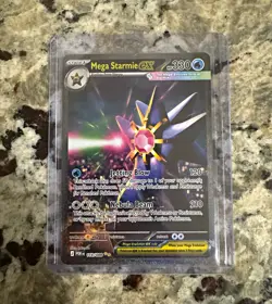 Mega Starmie EX SIR Special Illustration Rare Holo Perfect Order - Image 1