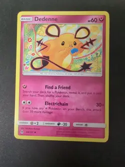 Dedenne 88/131 SM - Forbidden Light NM Pokemon - Image 1