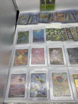 Huge Pokemon Card Lot Full Arts Holo/Reverse - Charizards, Pikachu, Mew, Mewtwo - Image 2