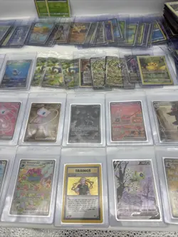 Huge Pokemon Card Lot Full Arts Holo/Reverse - Charizards, Pikachu, Mew, Mewtwo - Image 3