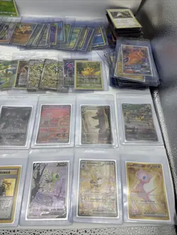 Huge Pokemon Card Lot Full Arts Holo/Reverse - Charizards, Pikachu, Mew, Mewtwo - Image 4