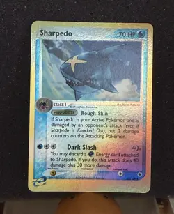 Nintendo EX Team Magma vs Team Aqua 2003 Sharpedo 22/109 Reverse Holo Rare 70 HP - Image 1