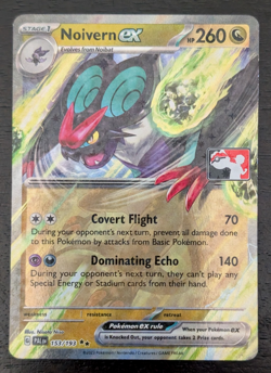 POKEMON ~ NOIVERN EX ~ 153/193 ~ PLAY STAMPED PRIZE PACK SERIES HOLO ~ NM - Image 1
