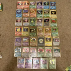 Pokemon Vintage Japanese Holos Lot of 40 Base Set NM/MP/LP SWIRLS 💫OBO (READ) - Image 1