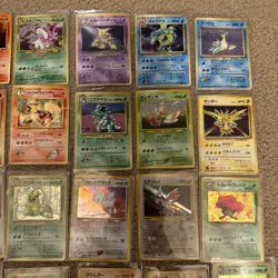 Pokemon Vintage Japanese Holos Lot of 40 Base Set NM/MP/LP SWIRLS 💫OBO (READ) - Image 4