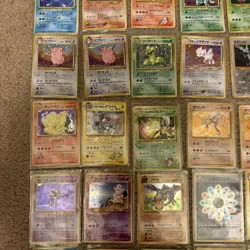 Pokemon Vintage Japanese Holos Lot of 40 Base Set NM/MP/LP SWIRLS 💫OBO (READ) - Image 5