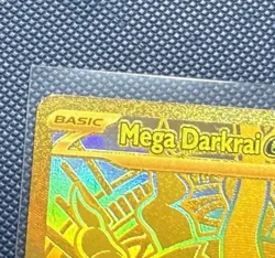 Pokemon TCG Mega Darkrai EX 120/084 English Pitch Black — See Photos - Image 3