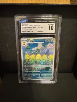 6 Japanese Pokemon CGC 10 Graded Cards - Image 5