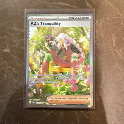 AZ’s Tranquility 120/086 SIR MINT Pokemon Chaos Rising - Image 1