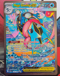 Mega Greninja EX 116/086 Chaos Rising Special Illustration rare Holo English - Image 1