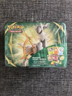 Pokemon TCG Arceus Collector’s Chest Lunchbox Tin Spring 2022 New Factory Sealed - Image 1