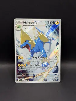 Manectric 089/084 IR Pitch Black ILLUSTRATION RARE Pokemon English HOLO Me05 EN - Image 1