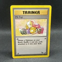 Mr. Fuji 58/62 Fossil Regular LP+ Pokemon TCG - Image 1