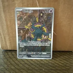 Dhelmise 091/084 Me05: Pitch Black IR Pokemon near mint ships fast - Image 1