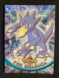 Golduck #55 Topps TV Animation Edition Blue Label Pokemon Card (LP) - Image 1