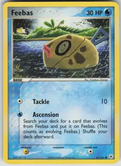Pokemon TCG Feebas Common Hidden Legends 61/101 - Image 1