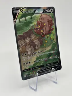 Greedent V 257/264 Alternate Full Art Fusion Strike Pokemon English NM - Image 2