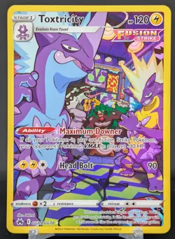 Pokemon Toxtricity #GG09/GG70 English Crown Zenith Galarian Gallery - Image 1