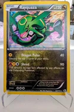 Rayquaza 93/113 - MP HOLO RARE Legendary Treasures - Pokemon 2013 TCG Card - Image 1