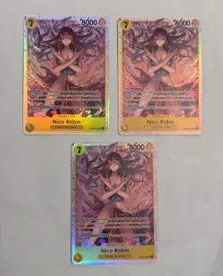 (3x) Nico Robin EB03-055 SR Extra Booster Heroines Edition One Piece Card - Image 3