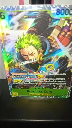 Mint + One Piece CCG Roronoa Zoro ST29-014 (SR) Alt Art Starter Deck (EGGHEAD) - Image 2