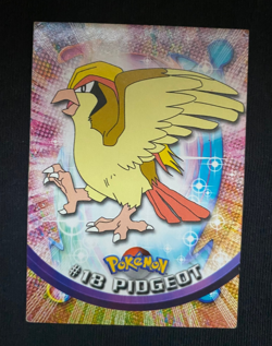 Pidgeot #18 Topps TV Animation Edition Blue Label Pokemon Card (MP) - Image 1