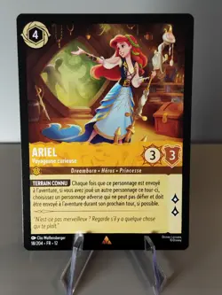 Carte LORCANA FR - Chapitre 12 18/204 Ariel - Rare non Foil Neuf - Image 1