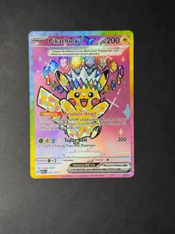 Pikachu EX 277/217 Ascended Heroes SIR NM Special Illustration Rare - Image 3