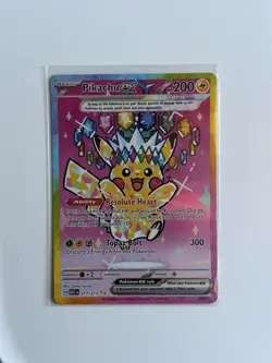 Pikachu EX 277/217 SIR Special Illustration Rare Ascended Heroes Pokemon TCG - Image 1