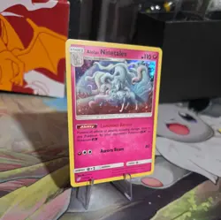 Alolan Ninetales Holo Rare SM - Team Up 111/181 NM - Image 2