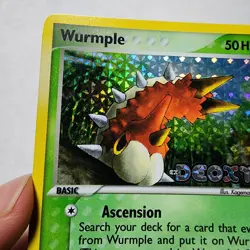 Wurmple - #82/107 - EX Deoxys - Stamped Reverse Holo Pokemon - Image 2