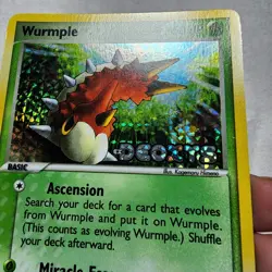 Wurmple - #82/107 - EX Deoxys - Stamped Reverse Holo Pokemon - Image 3