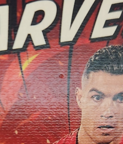 CRISTIANO RONALDO 2025-26 Donruss Road to FIFA WC Net Marvels #2 PORTUGAL NM - Image 3
