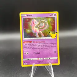 Mew 011/025 Holo Rare Celebrations Pokemon Near Mint - Image 1