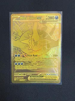 Pokemon TCG Pitch Black Mega Darkrai Ex Gold Hyper Rare 120/084 Pack Fresh NM - Image 3