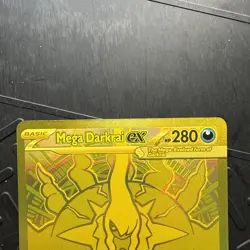 Pokemon TCG Pitch Black Mega Darkrai Ex Gold Hyper Rare 120/084 Pack Fresh NM - Image 3