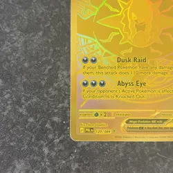 Pokemon TCG Pitch Black Mega Darkrai Ex Gold Hyper Rare 120/084 Pack Fresh NM - Image 3