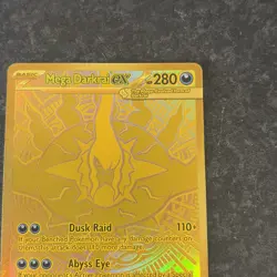 Pokemon TCG Pitch Black Mega Darkrai Ex Gold Hyper Rare 120/084 Pack Fresh NM - Image 5
