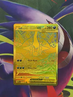 Pokemon TCG Mega Darkrai EX Pitch Black Gold Hyper Rare English 120/084 - Image 3