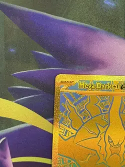 Pokemon TCG Mega Darkrai EX Pitch Black Gold Hyper Rare English 120/084 - Image 4