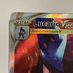 Lucario VSTAR SWSH291 Sword & Shield Promo Ultra Rare Pokemon Card NM - Image 2