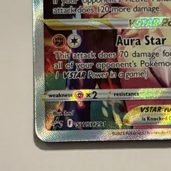 Lucario VSTAR SWSH291 Sword & Shield Promo Ultra Rare Pokemon Card NM - Image 5