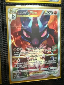 Pokemon Card Lucario VSTAR SWSH291 Sword & Shield Black Star Promo Sealed NM - Image 1
