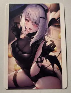 SEXY HEROINE WAIFU Lenne AZUR LANE ACG PREMIUM TRIM HOLOFOIL CARD NM - Image 2
