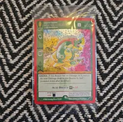 METAZOO WILDERNESS PROMO Cumberland Dragon FULL HOLO CARD 1st Edition sealed - Image 1