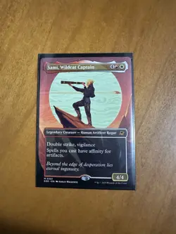 x1 MTG EOE Sami Wildcat Captain Non-Foil Extended Art Pack Fresh 0301 - Image 1
